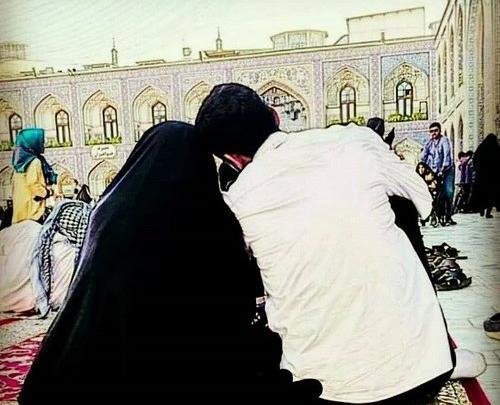 عکس پروفایل دخترونه با حجاب دونفره