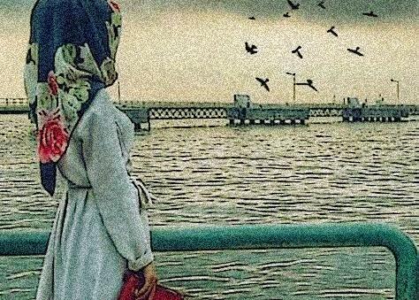 عکس پروفایل دخترونه با حجاب با گوشی