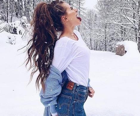 عکس پروفایل دخترونه با حجاب زمستانی