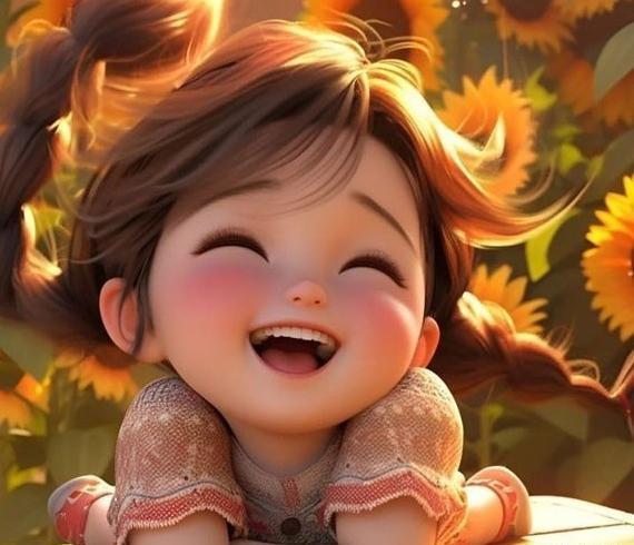 عکس بچه گانه کارتونی برای پروفایل
