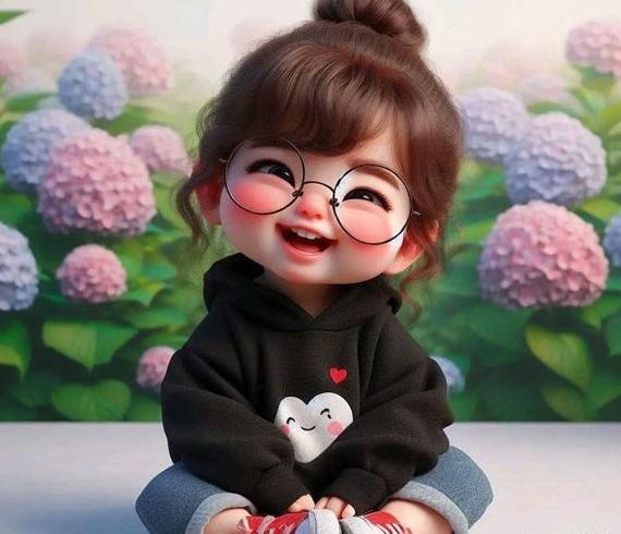 عکس پروفایل بچه گانه بامزه عروسکی