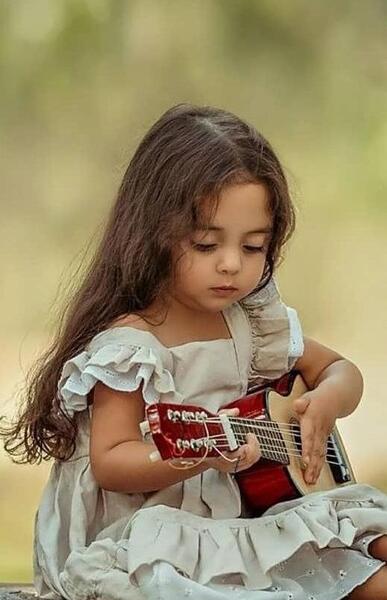 عکس پروفایل بچه گانه بامزه عروسکی
