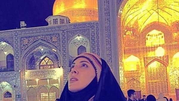 عکس پروفایل با حجاب در حرم امام رضا