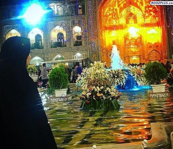 عکس پروفایل با حجاب در حرم امام رضا