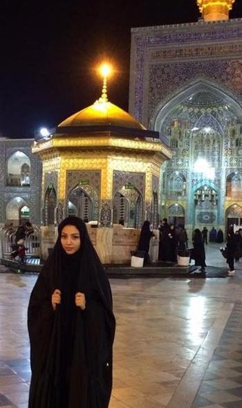عکس پروفایل با حجاب در حرم امام رضا