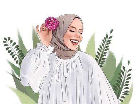 عکس پروفایل دخترانه باحجاب فانتزی