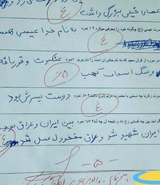عکس پروفایل خنده دار در مورد امتحانات