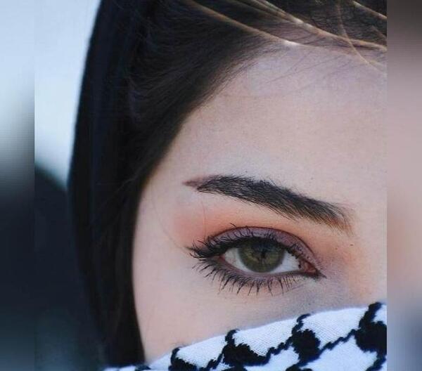 عکس پروفایل چشم و ابرو دخترانه