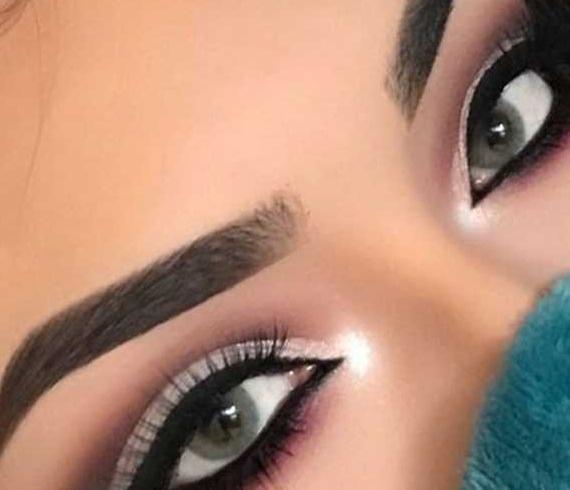 عکس پروفایل چشم و ابرو دخترانه