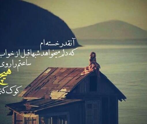 عکس پروفایل کلبه ی تنهایی