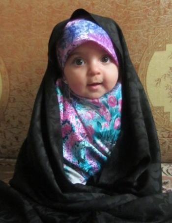 عکس پروفایل بچه گانه با حجاب