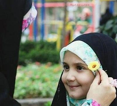 عکس پروفایل بچه گانه با حجاب