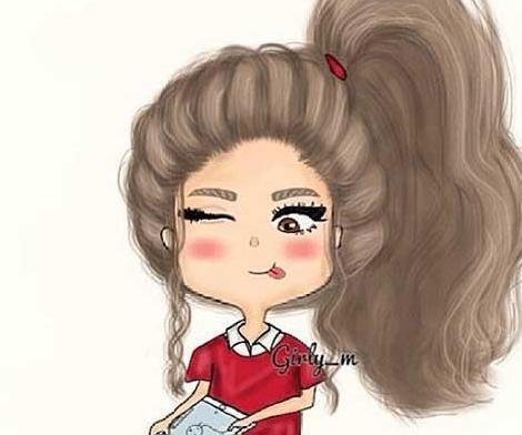 عکس پروفایل بچه گانه نوشته دار