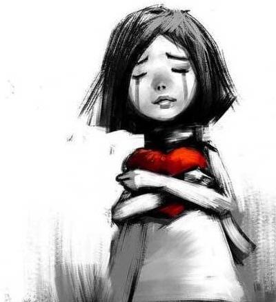 عکس پروفایل دل شکسته تنهایی بدون متن