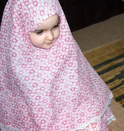 عکس پروفایل دختر بچه چادری