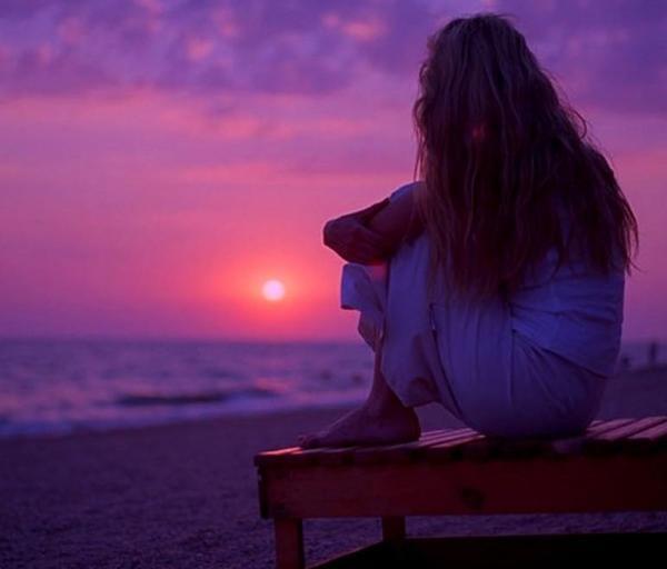 عکس پروفایل غروب تنهایی