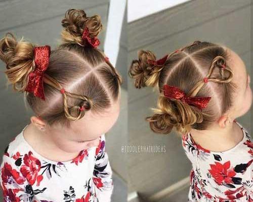 عکس مدل مو ساده بچه گانه