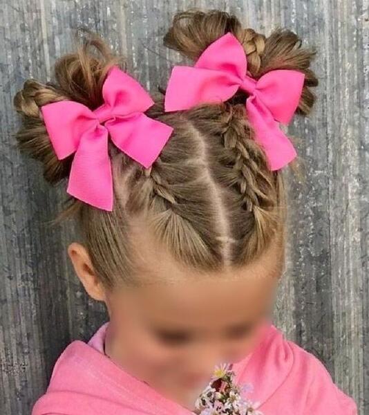 عکس مدل مو بلند بچه گانه