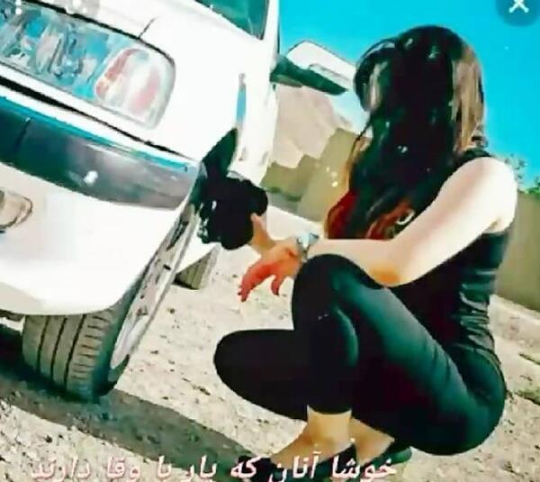 عکس پروفایل دخترانه با ماشین