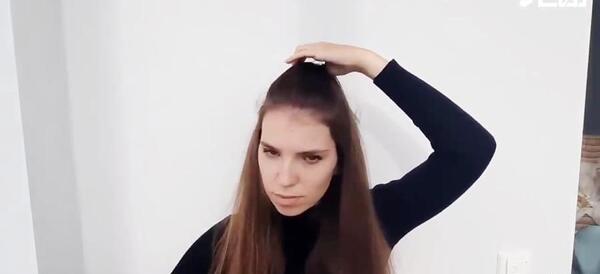 عکس مدل مو دم اسبی بچه گانه