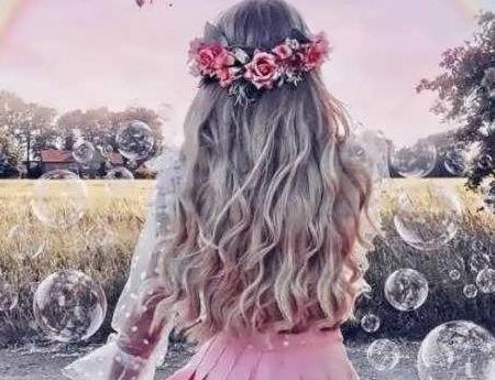 عکس برای پروفایل دخترانه صورتی