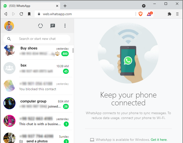 محل ذخیره عکس پروفایل واتساپ