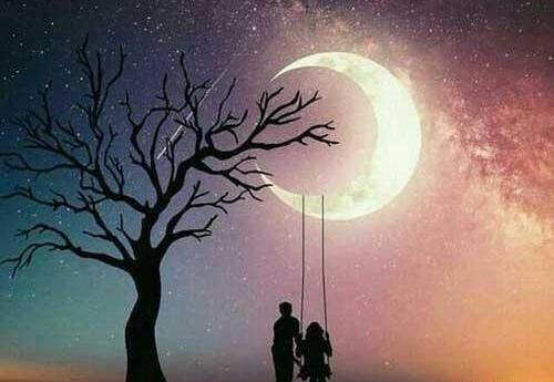 عکس پروفایل از آسمان شب