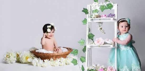ژست عکس سنتی کودک