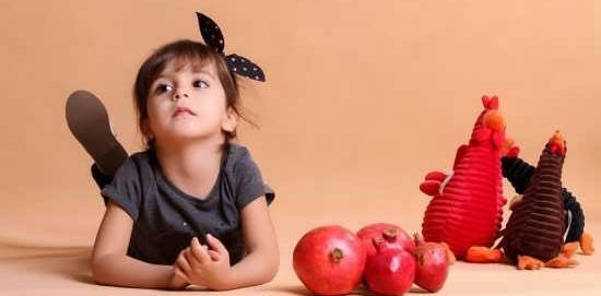 ژست عکس سنتی کودک