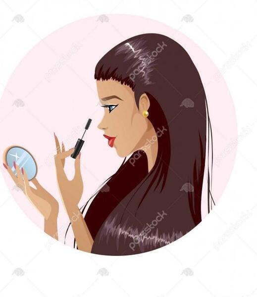 عکس دختر آرایش کرده خوشگل