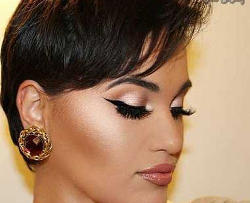 عکس دختر آرایش کرده خوشگل