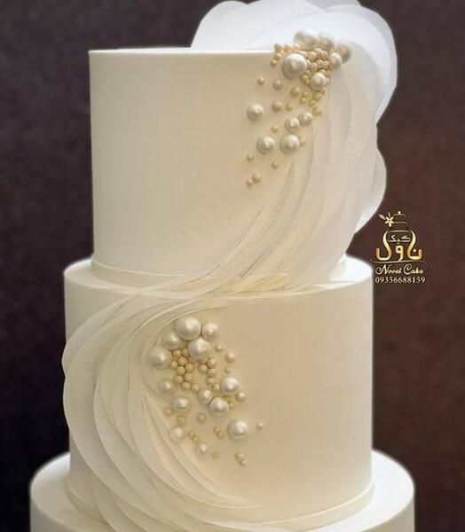 عکس کیک عروسی ساده