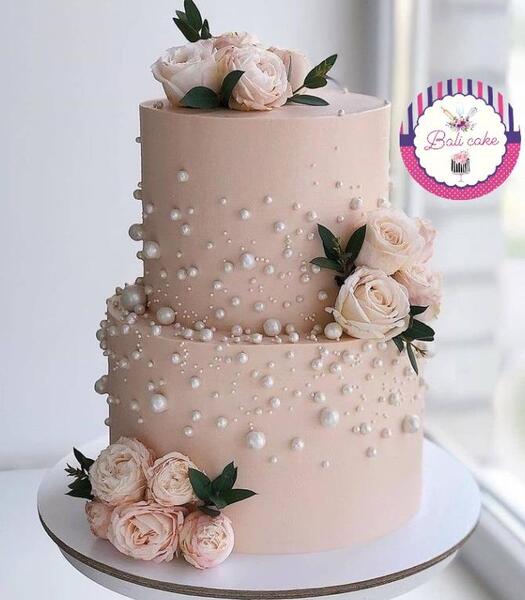 عکس کیک عروسی ساده