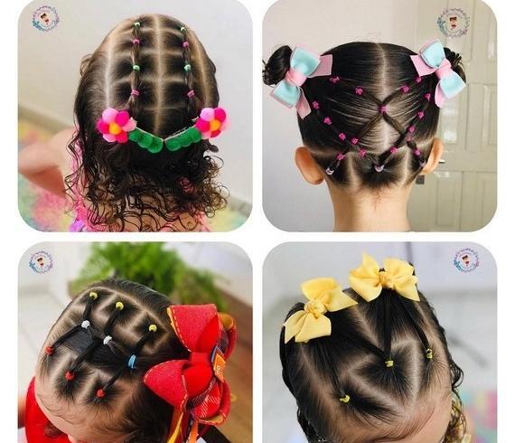 عکس مدل مو بافت کوتاه بچه گانه