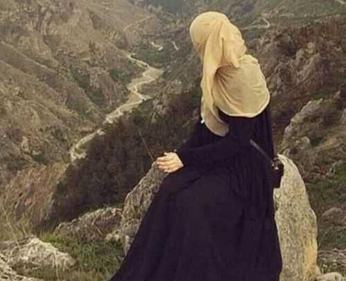 عکس پروفایل دخترونه غمگین با حجاب