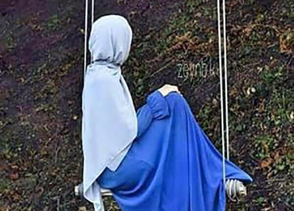 عکس پروفایل دخترونه غمگین با حجاب