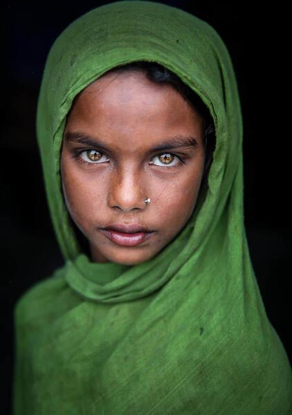 عکس دختر سیاه پوست