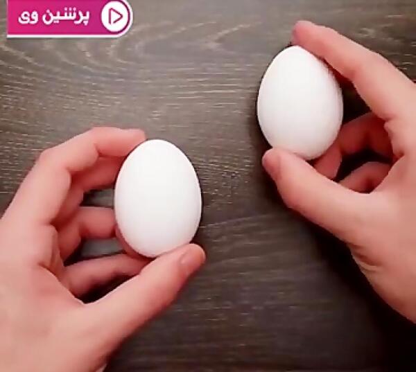 عکس تزیین تخم مرغ آب پز برای مدرسه