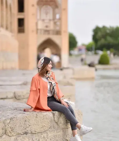 ایده ژست عکس دخترانه
