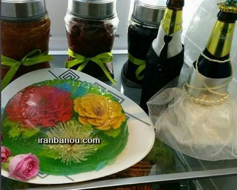 عکس کیک برای یخچال عروس