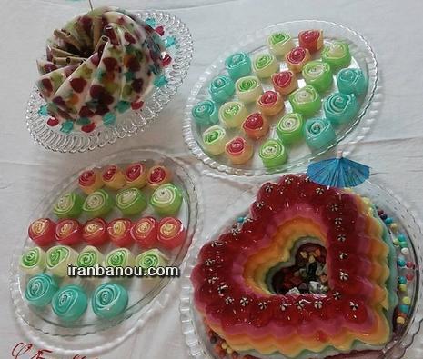 عکس کیک برای یخچال عروس