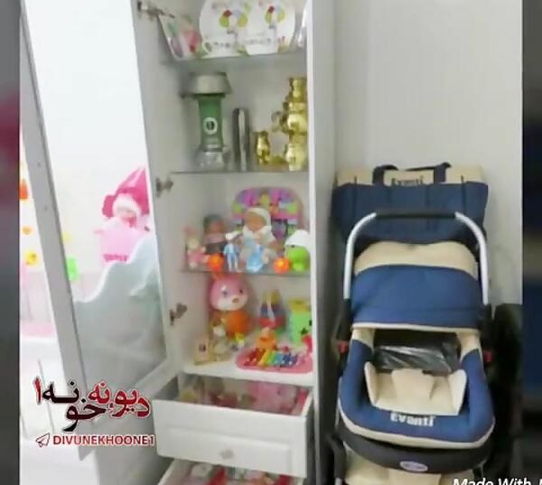 عکس فیلم چیدمان اتاق نوزاد