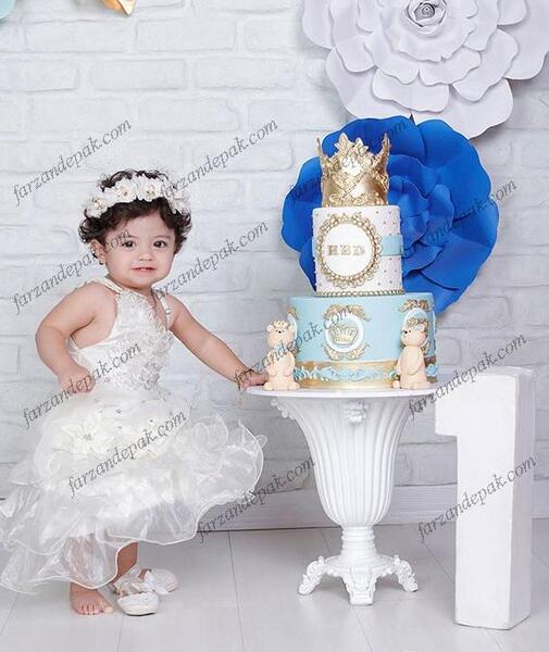 عکس کیک تولد پسر بچه یک ساله