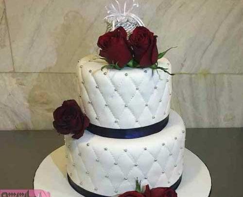 عکس کیک تولد دو طبقه بچه گانه