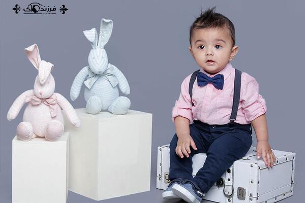 ژست عکس اتلیه کودک
