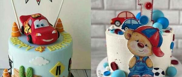 عکس کیک تولد برای پسر بچه ها