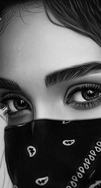 عکس پروفایل دخترونه صورت مخفی