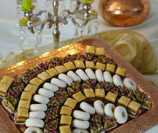 عکس شیرینی خامه ای خواستگاری