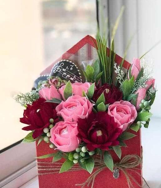 عکس فیک گل و شیرینی خواستگاری