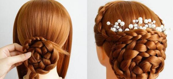 عکس مدل مو بچه گانه برای عروسی